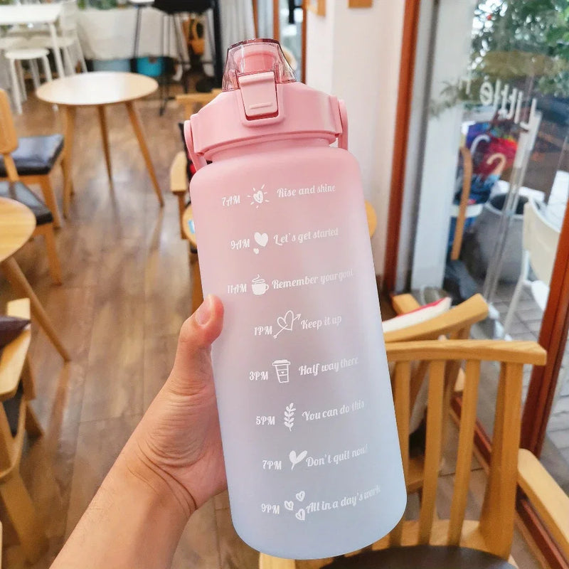 2 Liter Leakproof Plastic Sport Bottle