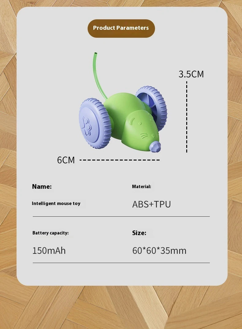 Interactive Cat Toy Rechargeable Automatic Teaser