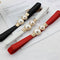 Elegant Double Pearls Buckle