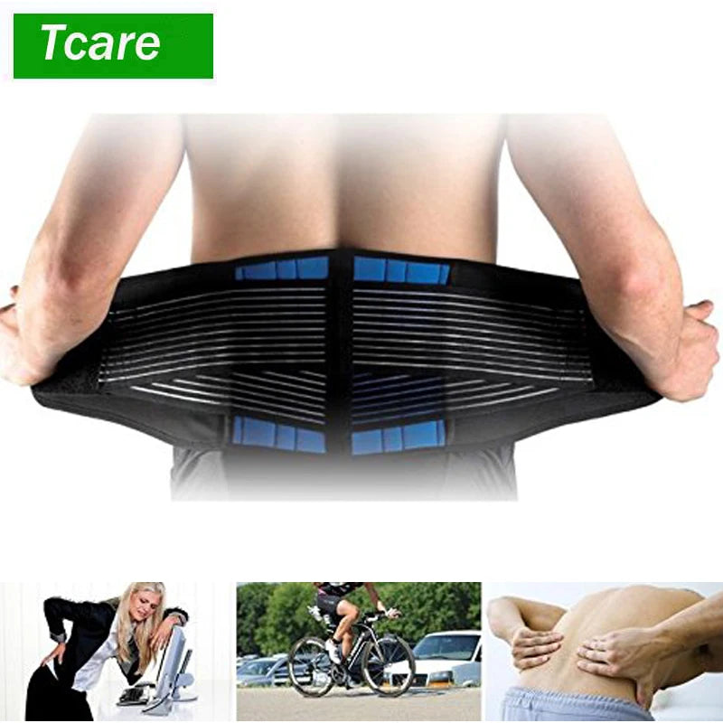 Neoprene Lumbar Support Belt | Double Pull Back Pain Brace