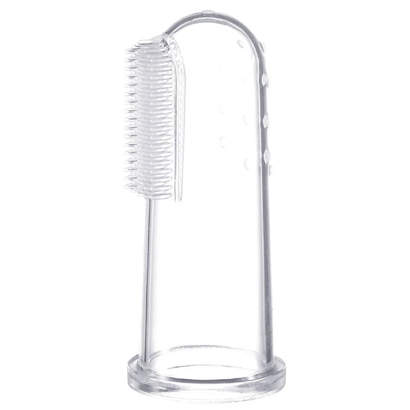 Pet Silicone Finger Cots Toothbrush
