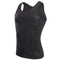 YBFDO Men Body Shaper Slimming Compression Vest Undershirt Seamless Waist Trainer Tank Top Belly Control Weight Loss Shapewear