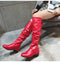 Knee High Leather Boots