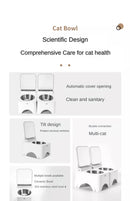 Food Feeder Infrared Sensor Auto Opening Cover