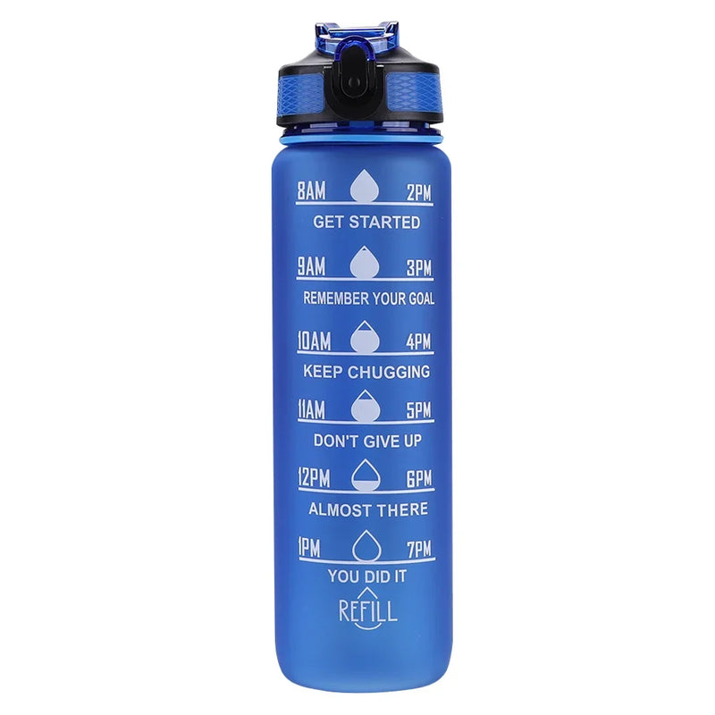 1 Liter  Sport Water Bottle Leakproof