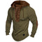 New Style Men's Street Top/ Pleated Hood