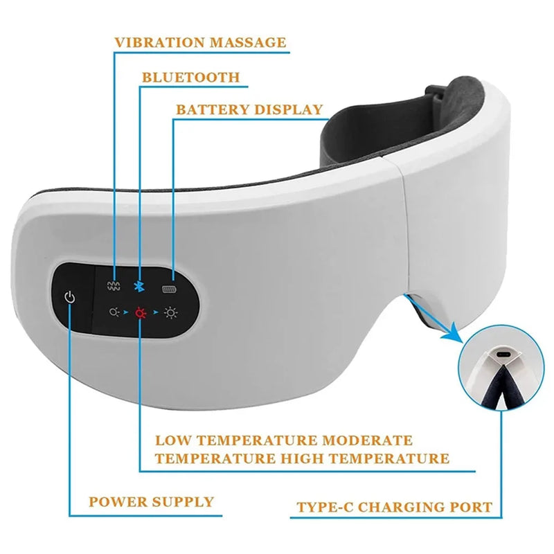 Eye Massager with Heat Smart Eye Care Device