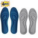 1/2 Pairs Memory Foam disposable Insoles for Shoes Antibacterial Deodorization Sweat Absorption Insert Sport Shoes Pads