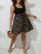 Summer Knit Floral Printed Dress No sleeves