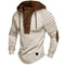 New Style Men's Street Top/ Pleated Hood