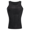 YBFDO Men Body Shaper Slimming Compression Vest Undershirt Seamless Waist Trainer Tank Top Belly Control Weight Loss Shapewear