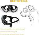 Adjustable Dog Goggles Sunglasses Anti-UV