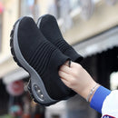 Breathable Walking Mesh Platform Shoes