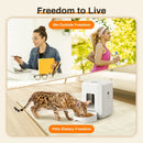 Wifi App-Controlled Dry Food Dispenser for Cats & Dogs