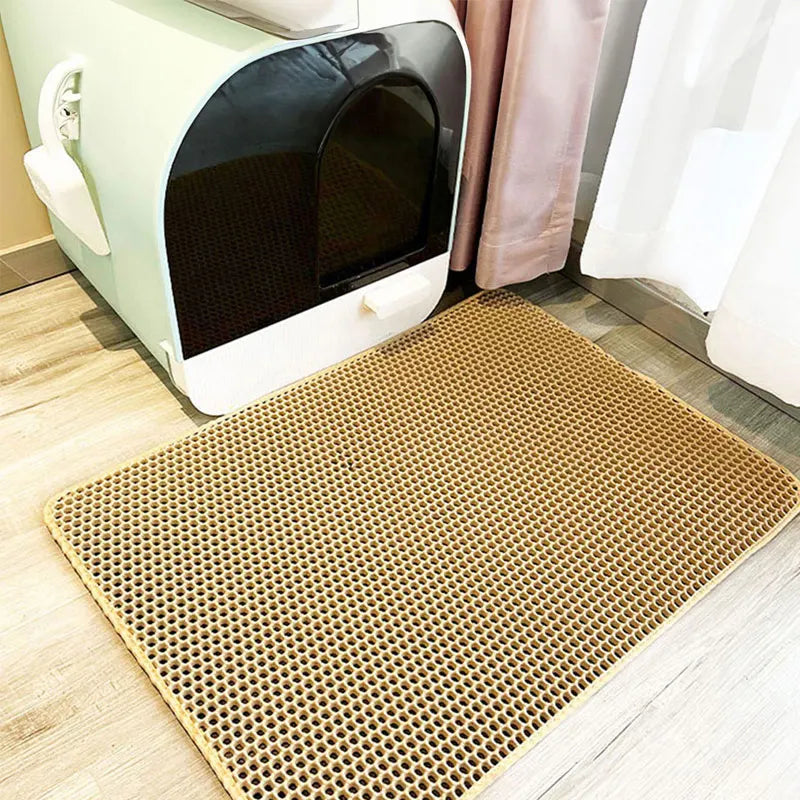 Waterproof Double Layer Cat Litter Trapping