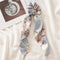 Elastic Headband Scrunchies With Ribbon