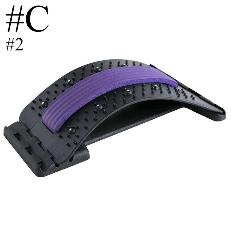 Magnetic Back Massage Muscle Relax Stretcher Posture Therapy Corrector Back Stretch Spine Stretcher Lumbar Support Pain Relief