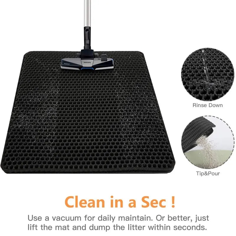 Waterproof Double Layer Cat Litter Trapping