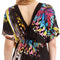 Deep V - neck & Artistic Patterns Dress