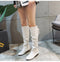 Knee High Leather Boots