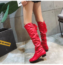 Knee High Leather Boots