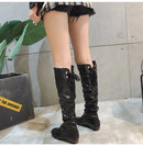 Knee High Leather Boots