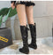 Knee High Leather Boots