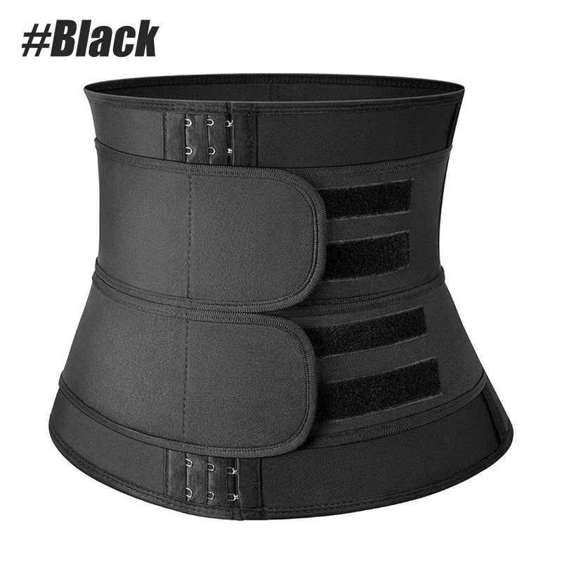 1PCS RGGMQQ Neoprene Sweat Waist Trainer Corset Trimmer Shaper Belt for Women Men Workout Fitness Back Support