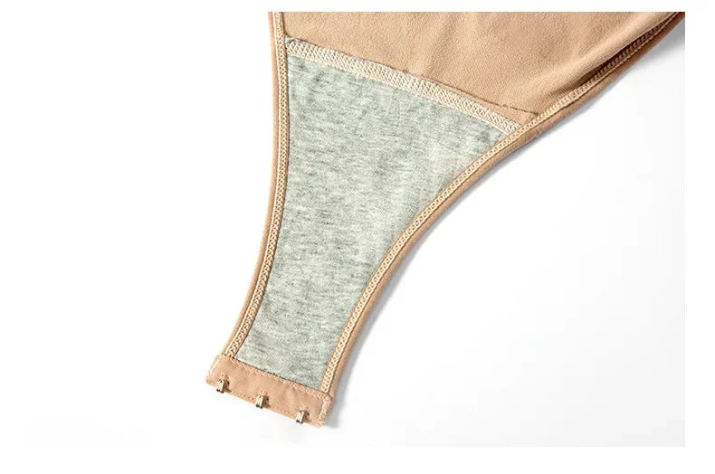 Seamless Tummy Control Body Shaper Bodysuit for Women