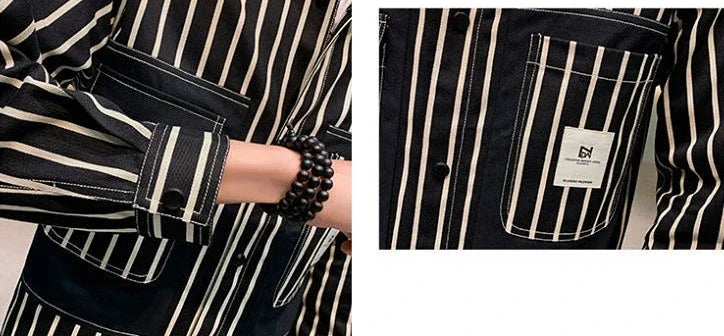 Dubai Style Striped Jacket