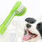 Three-Head Pet Toothbrush For Dogs And Cats