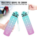32 oz  Bottle -Straw- Carrying Strap -Leakproof BPA & Toxic Free