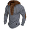 New Style Men's Street Top/ Pleated Hood
