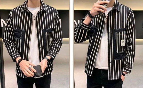 Dubai Style Striped Jacket