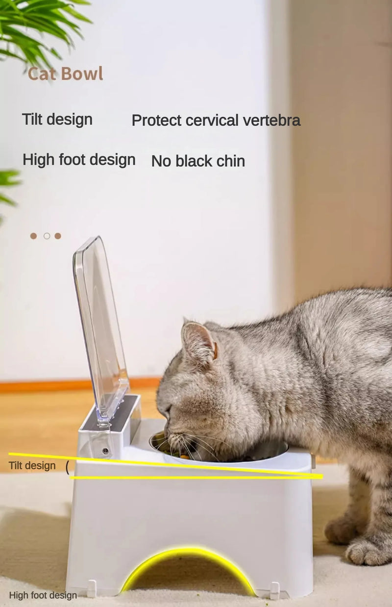 Food Feeder Infrared Sensor Auto Opening Cover