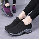 Breathable Walking Mesh Platform Shoes