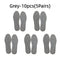 1/2 Pairs Memory Foam disposable Insoles for Shoes Antibacterial Deodorization Sweat Absorption Insert Sport Shoes Pads