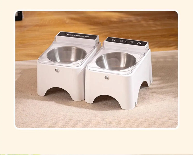Food Feeder Infrared Sensor Auto Opening Cover