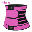 1PCS RGGMQQ Neoprene Sweat Waist Trainer Corset Trimmer Shaper Belt for Women Men Workout Fitness Back Support