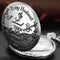 Retro Silver Time Gemstone For Husbands