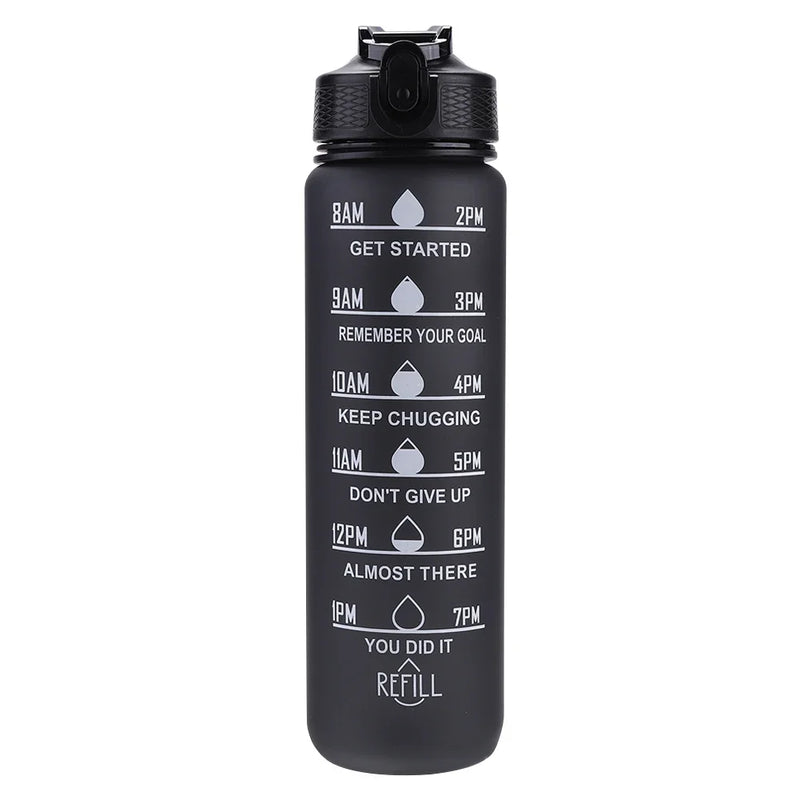 1 Liter  Sport Water Bottle Leakproof