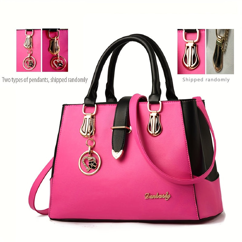 Elegant Double Handle Purse,