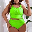 Slimming Plus Size  High Waist Fattening