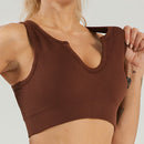 U Square Collar Yoga Suit
