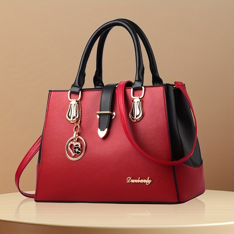 Elegant Double Handle Purse,