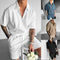 Casual Modern Short Sleeve Matching Shorts Set