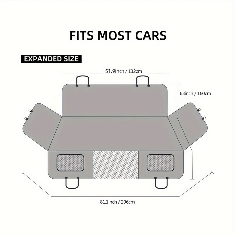 Heavy Duty Pet Car Seat Pad